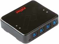 ROLINE 14012314 - USB 3.0 Switch 4 Port, 4x USB-B zu 4x USB 3.0 Typ A