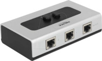 DELOCK 87673 - Switch, 2-Port, Gigabit Ethernet