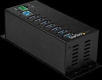 ST HB30A7AME - USB 3.0 Hub, 7 Port, DIN-Halterung, ESD, mit Netzteil