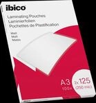 IBICO 627324 - Laminierfolien, DIN A3, 125 mic,matt, 100 St&uuml;ck