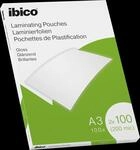 IBICO 627320 - Laminierfolien, DIN A3, 100 mic, gl&auml;nzend, 100 St&uuml;ck