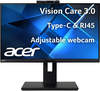 ACER QB8EE.001 - 61cm Monitor, USB-C, Lautsprecher, 1080p, Webcam, Pivot