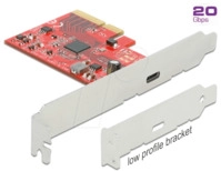 DELOCK 89035 - PCIe x4 > 1 x extern USB 3.2 Type-C