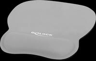DELOCK 12698 - Mauspad mit Handballenauflage ergonomisch grau