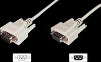 DIGITUS 6120320E - Seriell DB9/RS232 Verl&auml;ngerungskabel 2 m