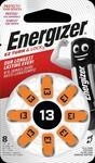 EN 8X13 - H&ouml;rger&auml;tebatterie, Zink-Luft, 7,9x5,4 mm, Aid 13, 8er-Pack