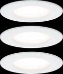 PLM 93478 - Einbauleuchte LED Nova 3 x 6,5 W, 2700 K, wei&szlig; matt
