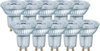 OSR 075036680 - LED-Strahler BASE GU10, 4,3 W, 350 lm, 2700 K, 10er-Pack