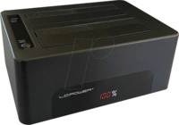 LC-DOCK-U3-V - Dockingstation 2x 2,5"/3,5" SATA, USB 3.0, UASP
