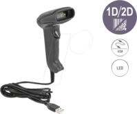 DELOCK 90557 - Barcodescanner, 2D, USB
