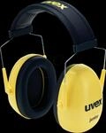 UVEX 2600000 - Kapselgeh&ouml;rschutz uvex K Junior 2600000 gelb SNR 29 dB Gr&ouml;&szlig;e S,