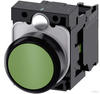 ACT 0AB40-1BA0 - Drucktaster, 1 NO, grün, rund