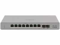 CISCO GS110-8 - Switch, 10-Port, Gigabit Ethernet, SFP