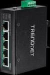 TRN TI-PE50 - Switch, 5-Port, Fast Ethernet, PoE+
