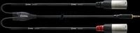 CFY 3 WMM - CORDIAL 1x 3.5mm Klinke stereo, 2x XLR male 3 pol, 3,00m