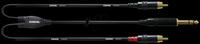 CFY-VCC 1,5 - Y-Adapterkabel, Klinkenstecker auf 2x Cinch, 1,5 m