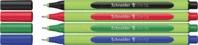 SCHNEIDER 191094 - Line-Up, Fineliner, 0,4 mm, 4-er Set