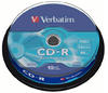 VERBATIM 43437 - CD-R, Extra Protection, 700 MB, 52x, 10er Pack Spindel
