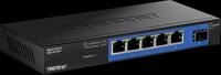 TRN TEG-S51SFP - Switch, 5-Port, Gigabit Ethernet
