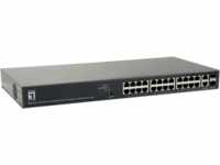 LEVELONE GEP2651 - Switch, 26-Port, Gigabit Ethernet, 24x PoE, 2x SFP/RJ45