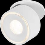 PLM 93372 - Einbauleuchte Spircle, 1 x 8 W, 530 lm, 3000 K, wei&szlig; matt