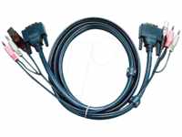 ATEN 2L-7D03UI - KVM Kabel, DVI, Audio, USB, 3 m