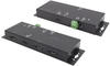 EXSYS 1190HMVSPD - USB 3.0 4-Port Industrie-Hub, 3x A, 1x C, 15 kV ESD