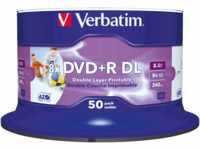 DVD+R8,5 VER50PN - Verbatim DVD+R 8,5GB, 50er, DoubleLayer,NoID