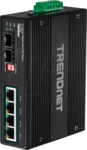 TRN TI-UPG62 - Switch, 6-Port, Gigabit Ethernet, 2x SFP, PoE++