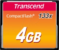 TS4GCF133 - CF-Speicherkarte, 4GB 133x