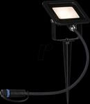 PLM 94574 - Plug&Shine Erdspie&szlig;-Flutlicht IP65, 3000 K, 6,8 W, 580 lm