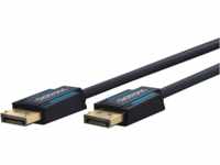 CLICK 70712 - DisplayPort Kabel, DP 1.2, Stecker, 4K/60Hz, 3 m