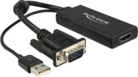 DELOCK 62668 - VGA Adapter, VGA auf HDMI