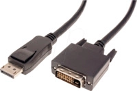 VALUE 11995611 - DP 1.1 Stecker auf DVI 24+1 Stecker, 2K 60Hz, 3 m