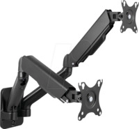 LOGILINK BP0146 - Monitor Halter, 2 Display, Wandmontage bis 81 cm (32")