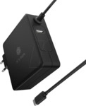 ICY PS101-PD - USB-Ladeger&auml;t, 90 W, 5 - 20 V, 1x USB-C, 1x USB-A, schwarz