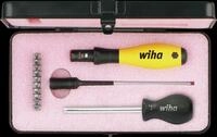 WIHA 43898 - Drehmoment-Schraubendreher Set TorqueVario-S, gemischt, 14-teili