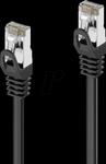 PURE IQP1000050 - Patchkabel Cat.6a, S/FTP, schwarz, 5 m