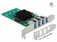 DELOCK 89048 - PCIe x4 > 4 x extern USB 3.0 Typ-A