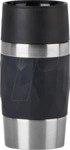 EMSA N2160100 - emsa Isolierbecher Travel Mug Compact schwarz 0,3 l