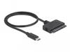 DELOCK 63803 - Konverterkabel USB-C zu 22 Pin SATA 6 Gb/s, 50 cm