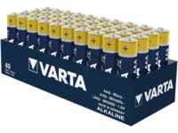 VARTA AL 40XAAA - Alkaline Batterie, AAA (Micro), 40er-Pack, Longlife