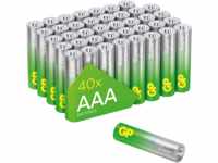 GP S40 AAA - Super, Alkaline Batterie, AAA (Micro), 40er-Pack