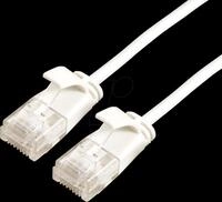ROLINE 21150984 - Patchkabel Cat.6a UTP wei&szlig; 1,5 m