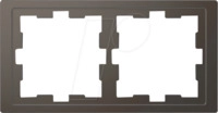 ME MEG4020-6534 - D-Life, Rahmen, 2-fach, Anthrazit