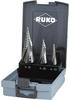 RUKO 101026RO - Stufenbohrersatz, 4,0 - 30,0 mm, 3-teilig