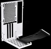 LIAN O11DMINI-1W - Lian Li Mini Riser Card + PCI-Blende, PCIe 4.0, 200mm, wei&szlig;