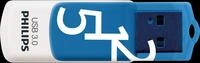 PHI FM51FD001B - USB-Stick, USB 3.0, 512 GB, Vivid Edition Spring Blue