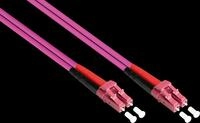 GC LW-820LC4 - Patchkabel LWL Duplex OM4 50/125&micro; LC/LC, 20 m, violett