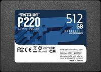 P220S512G25 - Patriot P220 2,5" SSD, 512 GB